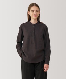 無印良品 | 婦人　両面起毛フランネル　スタンドカラー長袖ブラウス(シャツ/ブラウス)