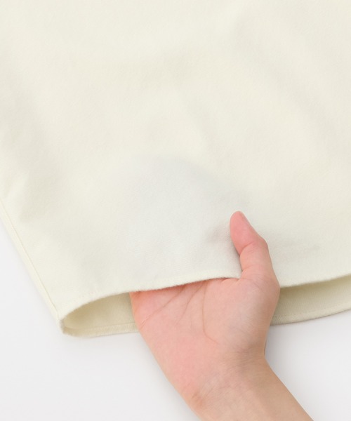 無印良品(ムジルシリョウヒン)の「婦人 両面起毛フランネル スタンドカラー長袖ブラウス(シャツ/ブラウス・レディース・スモークピンク/グレー系/オフホワイト/ダークブラウン系/ダークネイビー/ライトグレー・M/S/XL/L)」の14枚目の写真