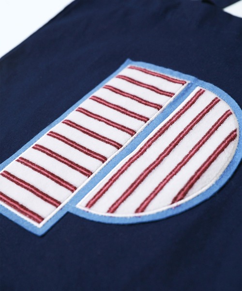 PAR ICI（パーリッシィ）の「Ｐワッペン トートバッグ（トートバッグ・レディース・アイボリー/ネイビー・FREE）」の14枚目の写真