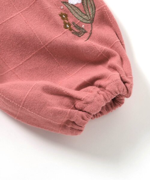Seraph（セラフ）の「【リンク】すずらん刺しゅうワンピース（ワンピース・キッズ・ベージュ/ラベンダー/ピンク・90/100/110/120/130/140/80）」の9枚目の写真
