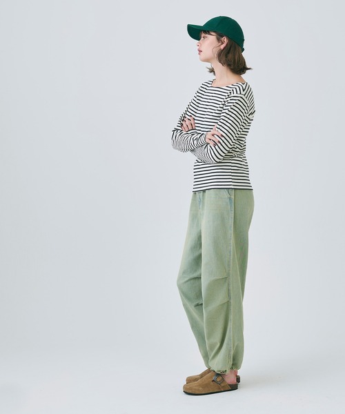 coca(coca)(コカ)の「ボートネックボーダーカットソー(Tシャツ/カットソー・レディース・B/A・S/M/L)」の6枚目の写真