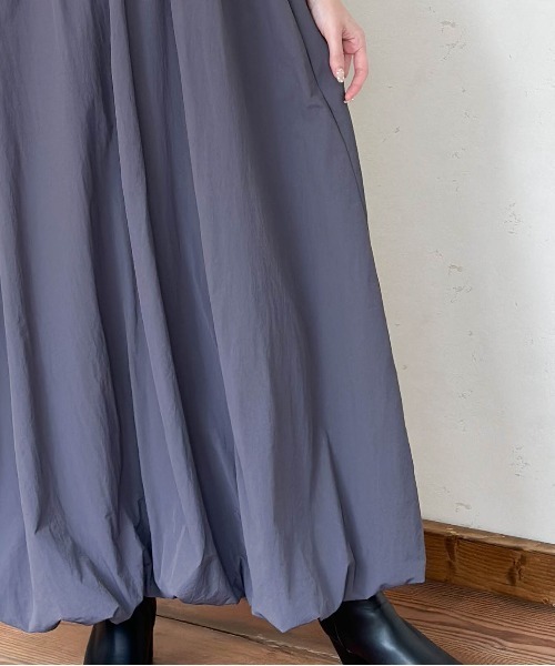 Per sist ence（パーシエンス）の「バルーンキャミワンピース（ワンピース・レディース・アイボリー/ブラック/グレイッシュベージュ/チャコールグレー/ブラウン・FREE）」の11枚目の写真