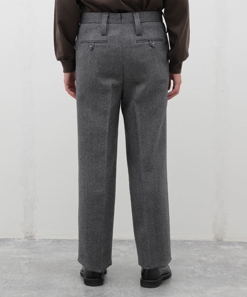 EDIFICE(エディフィス)の「Fumiya Hirano THE TROUSERS(フミヤ ヒラノ ザ トラウザーズ) Edward Herringbone(スラックス・メンズ・ライトグレー・38/36/34/40)」の5枚目の写真
