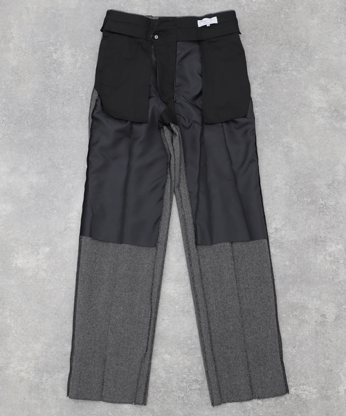 EDIFICE(エディフィス)の「Fumiya Hirano THE TROUSERS(フミヤ ヒラノ ザ トラウザーズ) Edward Herringbone(スラックス・メンズ・ライトグレー・38/36/34/40)」の13枚目の写真
