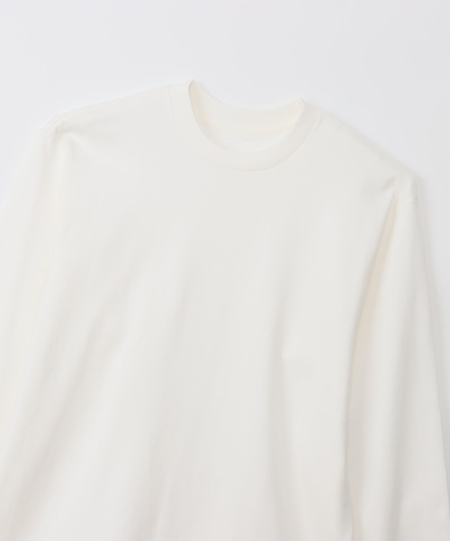 HANES（ヘインズ）の「Hanes SHIROクルーネックロングスリーブTシャツ（Tシャツ/カットソー・メンズ・ホワイト・S/M/L/XL）」の3枚目の写真