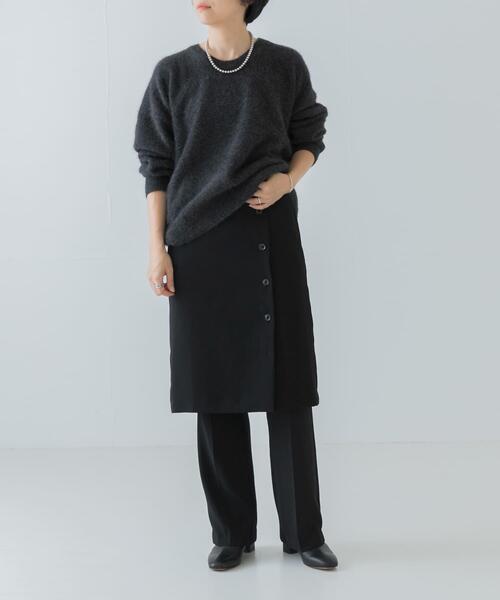 URBAN RESEARCH(アーバンリサーチ)の「バックサテンスリムイージーパンツ(その他パンツ・レディース・ダークブラウン/ブラック・38/36)」の21枚目の写真