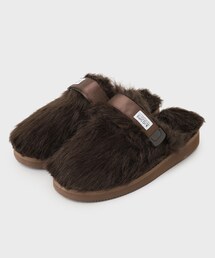 フェイクファー」に該当するサンダル（フラット）ファッション通販