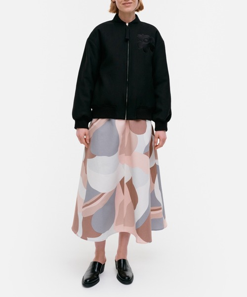 Monumentti Solid wool coat