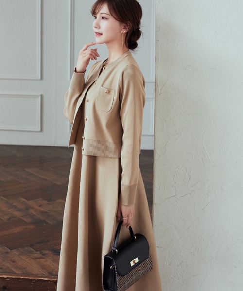 美品♪サイドボタンシャツワンピース F ハルヒロイン HALUHIROINE HALUHIROINE（ハルヒロイン）の「トレンチ風ノ-スリーブ