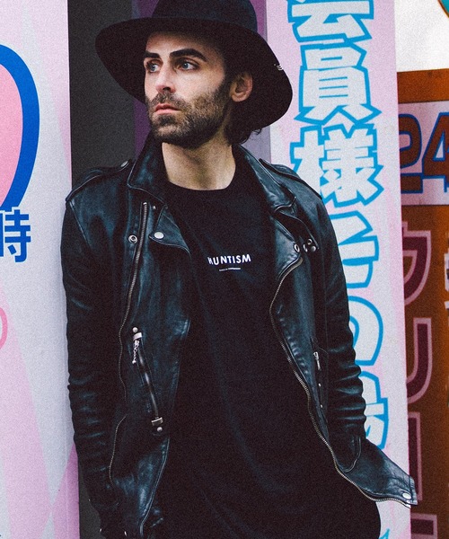 【セール】HUNTISM ハンティズム / LOGO TEE ビッグシルエットロゴTシャツ / htm243017（Tシャツ/カットソー）｜HUNTISM（ハンティズム）Tシャツ/カットソー