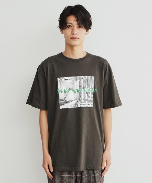 COGTHEBIGSMOKE 「COGTHEBIGSMOKE」 半袖Tシャツ 00 ブラック