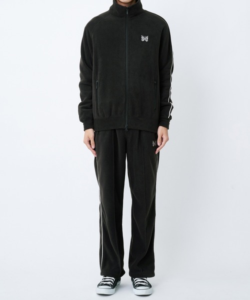 Needles（ニードルス）の「【NEEDLES/ニードルズ】〈別注〉Freece Jacket（スウェット・メンズ・ブラック/グレー・S/M）」の3枚目の写真