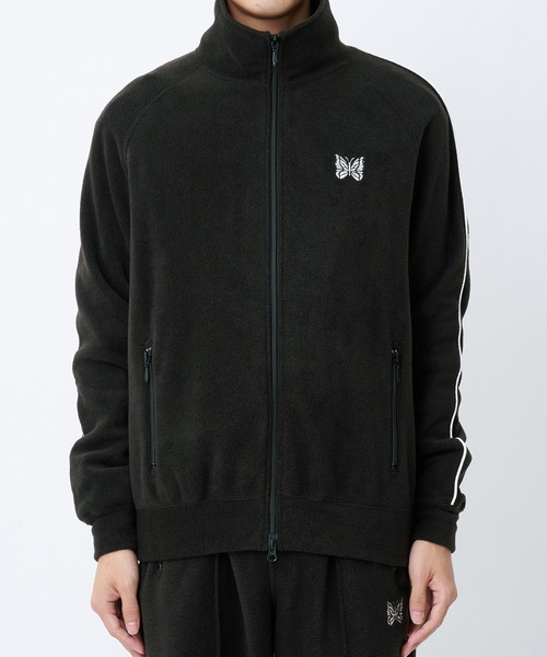 Needles（ニードルス）の「【NEEDLES/ニードルズ】〈別注〉Freece Jacket（スウェット・メンズ・ブラック/グレー・S/M）」の5枚目の写真