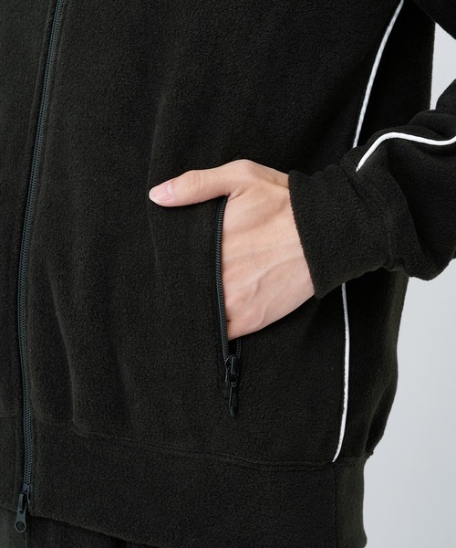 Needles（ニードルス）の「【NEEDLES/ニードルズ】〈別注〉Freece Jacket（スウェット・メンズ・ブラック/グレー・S/M）」の11枚目の写真