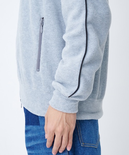 Needles（ニードルス）の「【NEEDLES/ニードルズ】〈別注〉Freece Jacket（スウェット・メンズ・ブラック/グレー・S/M）」の22枚目の写真