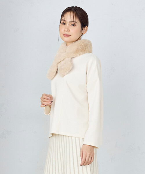 フェイクファー ティペット（マフラー）｜MONO COMME CA（モノコムサ