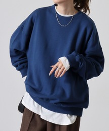 CROSS & STITCH 10オンス ビックシルエットスウェットシャツ