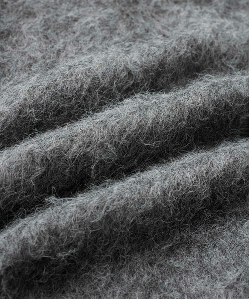 SALON adam et rope'（サロン アダム エ ロペ）の「【WEB限定】へアリーシャギークロップドニット（ニット/セーター・レディース・サックスブルー/ピンク/オフホワイト/チャコールグレー・FREE）」の15枚目の写真