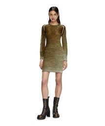 Diesel♢サボテン柄ニットドルマンミニワンピ ドレス