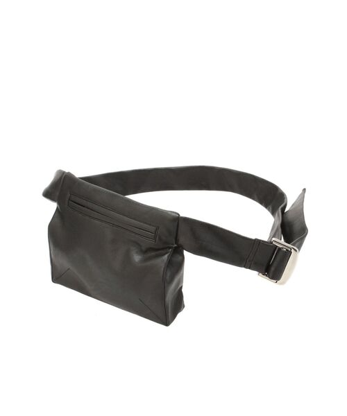 MURUA（ムルーア）の「フェイクレザーウエストバッグ（ボディバッグ/ウエストポーチ・レディース・ブラック・FREE）」の17枚目の写真