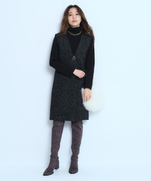 2024秋冬★完売★新品★ジャスグリッティー　リングファスナージャンスカ 2024秋冬完売☆完売☆新品☆ジャスグリッティー リングファスナー