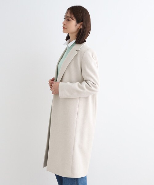 セール】【ウール】名品チェスターコート（チェスターコート