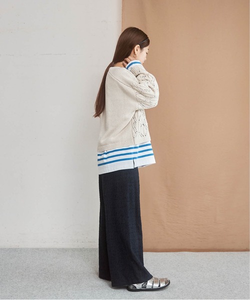 NOMBRE IMPAIR（ノンブルアンペール）の「ブークレ透かし編み