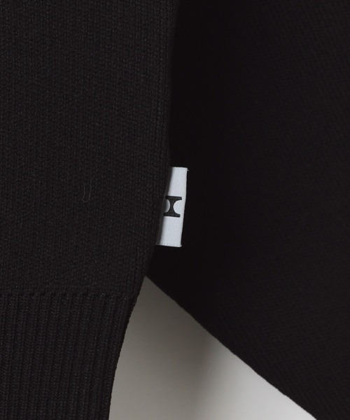 HEREIAM（ヘレイアム）の「【HEREIAM MEN】バイカラースムースニットプルオーバー（ニット/セーター・メンズ・ブラック/ピンク・MEDIUM/LARGE）」の8枚目の写真