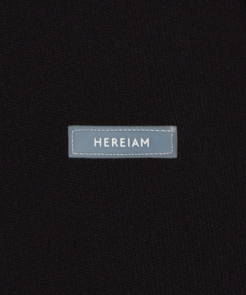 HEREIAM（ヘレイアム）の「【HEREIAM MEN】バイカラースムースニットプルオーバー（ニット/セーター・メンズ・ブラック/ピンク・MEDIUM/LARGE）」の10枚目の写真