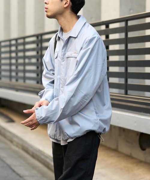 CIAOPANIC TYPY（チャオパニックティピー）の「MOL ユーティリティーシャツアウター（ブルゾン・メンズ・ネイビー/ブラック/ライトグレー・X-LARGE/LARGE/MEDIUM）」の6枚目の写真