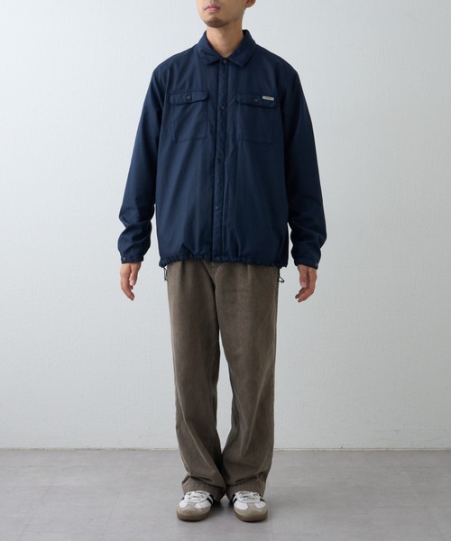 CIAOPANIC TYPY（チャオパニックティピー）の「MOL ユーティリティーシャツアウター（ブルゾン・メンズ・ネイビー/ブラック/ライトグレー・X-LARGE/LARGE/MEDIUM）」の16枚目の写真