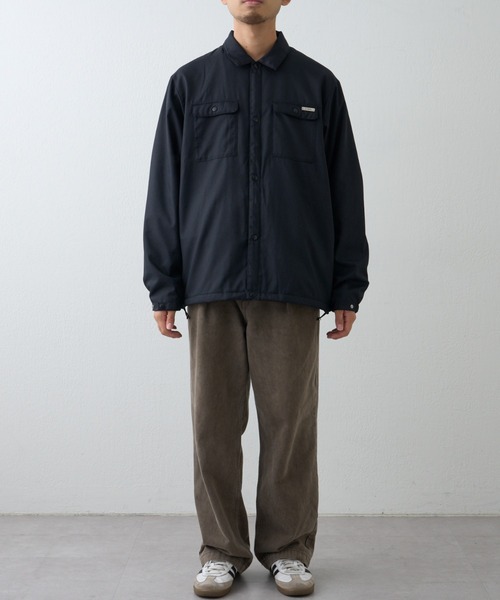 CIAOPANIC TYPY（チャオパニックティピー）の「MOL ユーティリティーシャツアウター（ブルゾン・メンズ・ネイビー/ブラック/ライトグレー・X-LARGE/LARGE/MEDIUM）」の17枚目の写真