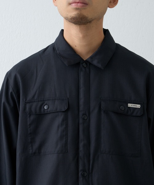 CIAOPANIC TYPY（チャオパニックティピー）の「MOL ユーティリティーシャツアウター（ブルゾン・メンズ・ネイビー/ブラック/ライトグレー・X-LARGE/LARGE/MEDIUM）」の11枚目の写真
