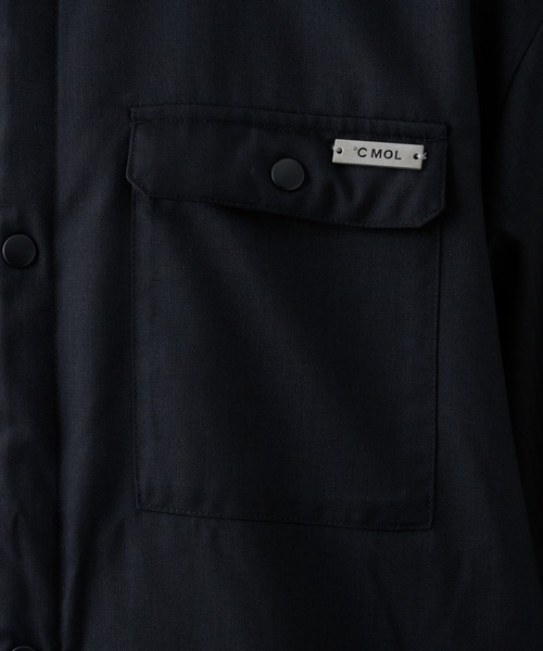 CIAOPANIC TYPY（チャオパニックティピー）の「MOL ユーティリティーシャツアウター（ブルゾン・メンズ・ネイビー/ブラック/ライトグレー・X-LARGE/LARGE/MEDIUM）」の12枚目の写真