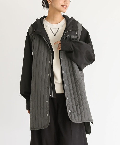 n'OrLABEL（ノアールレーベル）の「『ライナー付きモッズコート』（モッズコート・レディース・ブラック/カーキ・1/2）」の18枚目の写真