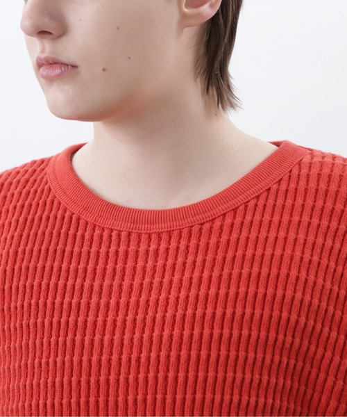 MANASTASH（マナスタッシュ）の「MANASTASH/マナスタッシュ/SNUGGLE SNUG THERMAL/スナッグサーマル（Tシャツ/カットソー・メンズ・ブラック/オレンジ/ホワイト/グレー・M/S/XL/L）」の9枚目の写真