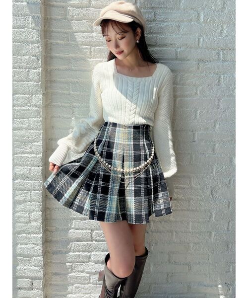 RESEXXY（リゼクシー）の「パールコンビメニーチェーン（ベルト・レディース・ゴールド/シルバー・FREE）」の5枚目の写真