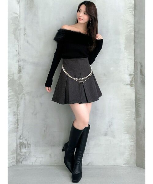 RESEXXY（リゼクシー）の「パールコンビメニーチェーン（ベルト・レディース・ゴールド/シルバー・FREE）」の10枚目の写真