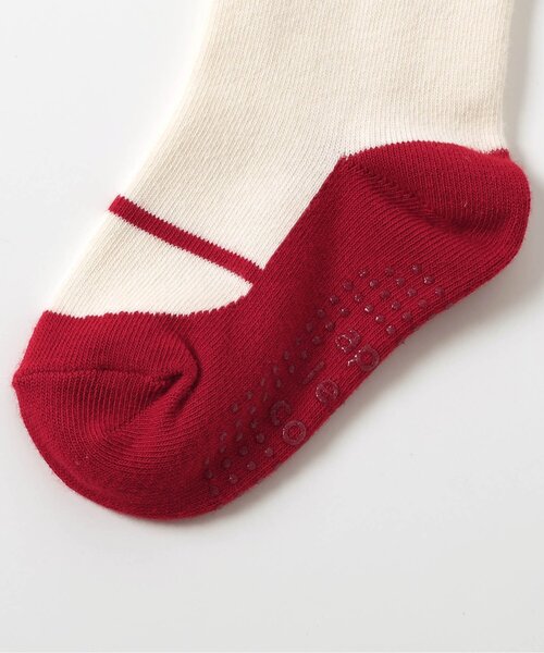 apres les cours（アプレレクール）の「【WEB限定】レースアップタイツ（タイツ/ストッキング・キッズ・ブラック/アイボリー・90/100/110/120/140）」の12枚目の写真