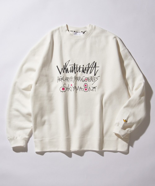 セール】【MARKGONZALES】What it isNt sakiyamaコラボ クルーネック