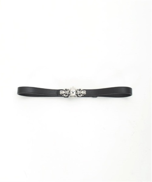 axes femme（アクシーズファム）の「装飾ひねり金具合皮ベルト（ベルト・レディース・シルバー/ゴールド・FREE）」の6枚目の写真