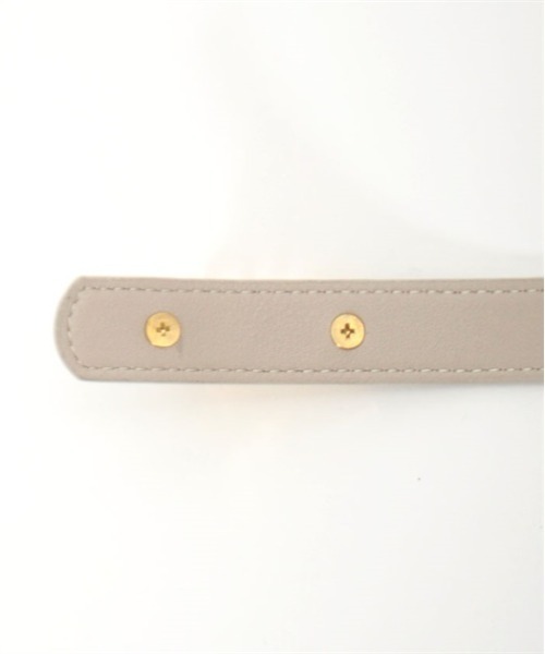 axes femme（アクシーズファム）の「装飾ひねり金具合皮ベルト（ベルト・レディース・シルバー/ゴールド・FREE）」の19枚目の写真
