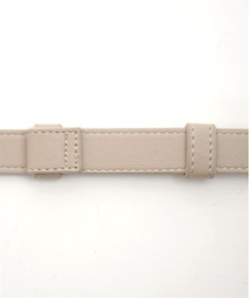 axes femme（アクシーズファム）の「装飾ひねり金具合皮ベルト（ベルト・レディース・シルバー/ゴールド・FREE）」の20枚目の写真