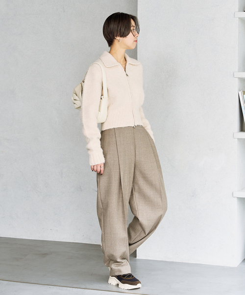 LE TALON（ルタロン）の「LE TALON torsion bag（ハンドバッグ・レディース・ホワイト/ライトグリーン/ブラック・FREE）」の10枚目の写真