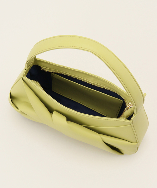 LE TALON（ルタロン）の「LE TALON torsion bag（ハンドバッグ・レディース・ホワイト/ライトグリーン/ブラック・FREE）」の18枚目の写真