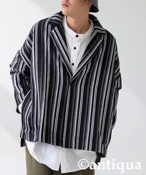 MARCEL LASSANCE テーラードジャケットアウター ストライプ MARCEL LASSANCE: TWEED 2B JACKET｜ SHIPS 公式サイト