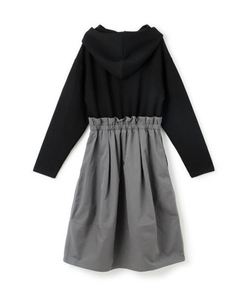 pom ponette junior（ポンポネットジュニア）の「【AMI】【WEB限定】ドッキングバルーンワンピース（ワンピース・キッズ・ブラック・M/L）」の9枚目の写真