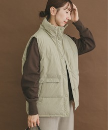 ダウンベスト（ベージュ系・ナイロン）ファッション通販 - ZOZOTOWN