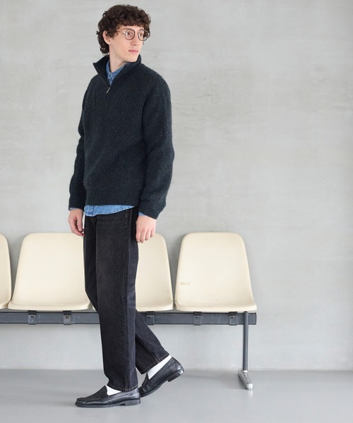 coca(coca)(コカ)の「テーパードデニムパンツ(デニムパンツ・メンズ・ブルー/インディゴブルー・XL/L/M)」の10枚目の写真