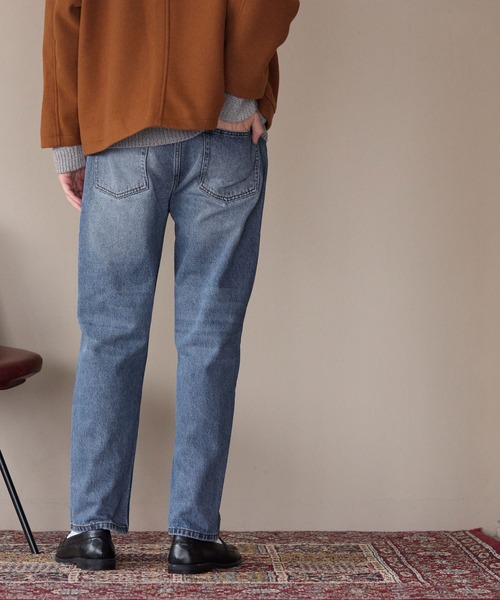 coca(coca)(コカ)の「テーパードデニムパンツ(デニムパンツ・メンズ・ブルー/インディゴブルー・XL/L/M)」の6枚目の写真
